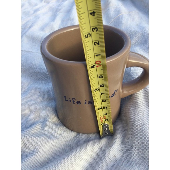 Action hero mug dad father life is good tan brown coffee cup drill tool gift - Picture 8 of 8